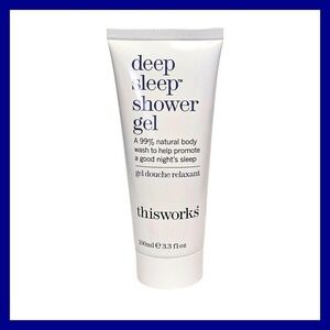 ThisWorks Deep Sleep Shower Gel 3.3 Oz 100 mL SEALED Natural Body Wash Restful